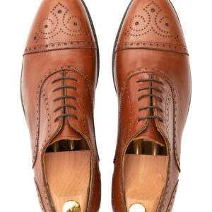 Brogue Oxford - hnědé - Image 2